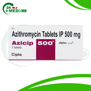 Azithromycin 500mg (Azicip) - 180 Pills