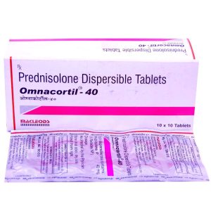 Prednisolone 40mg (Omnacortil)